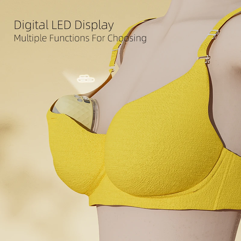 Anly Kiss Breastfeeding Milk Extractors Pump Electric Breast Pumps Portable Wearable Hands Free  Breast Pump Wholesale OEM