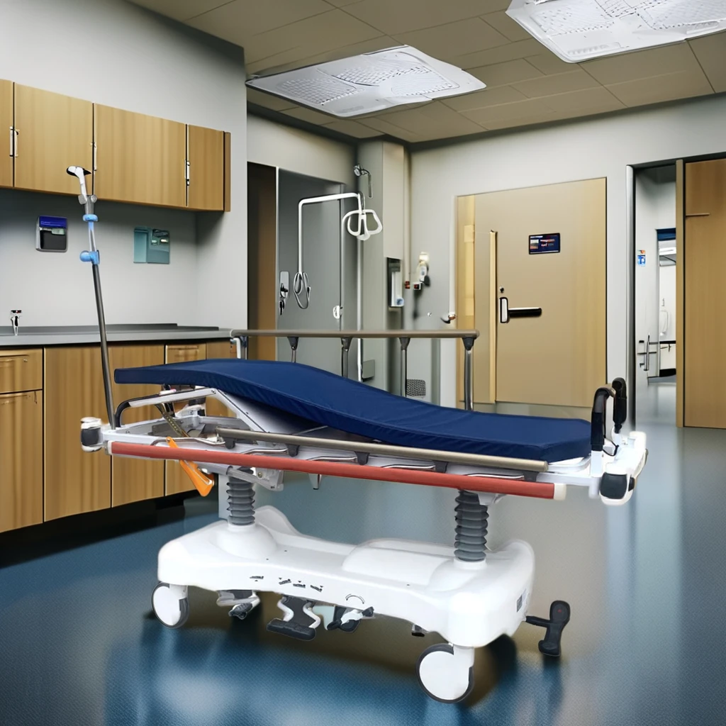 Многофункциональная Регулируемая гидравлическая тележка для переноски кровати