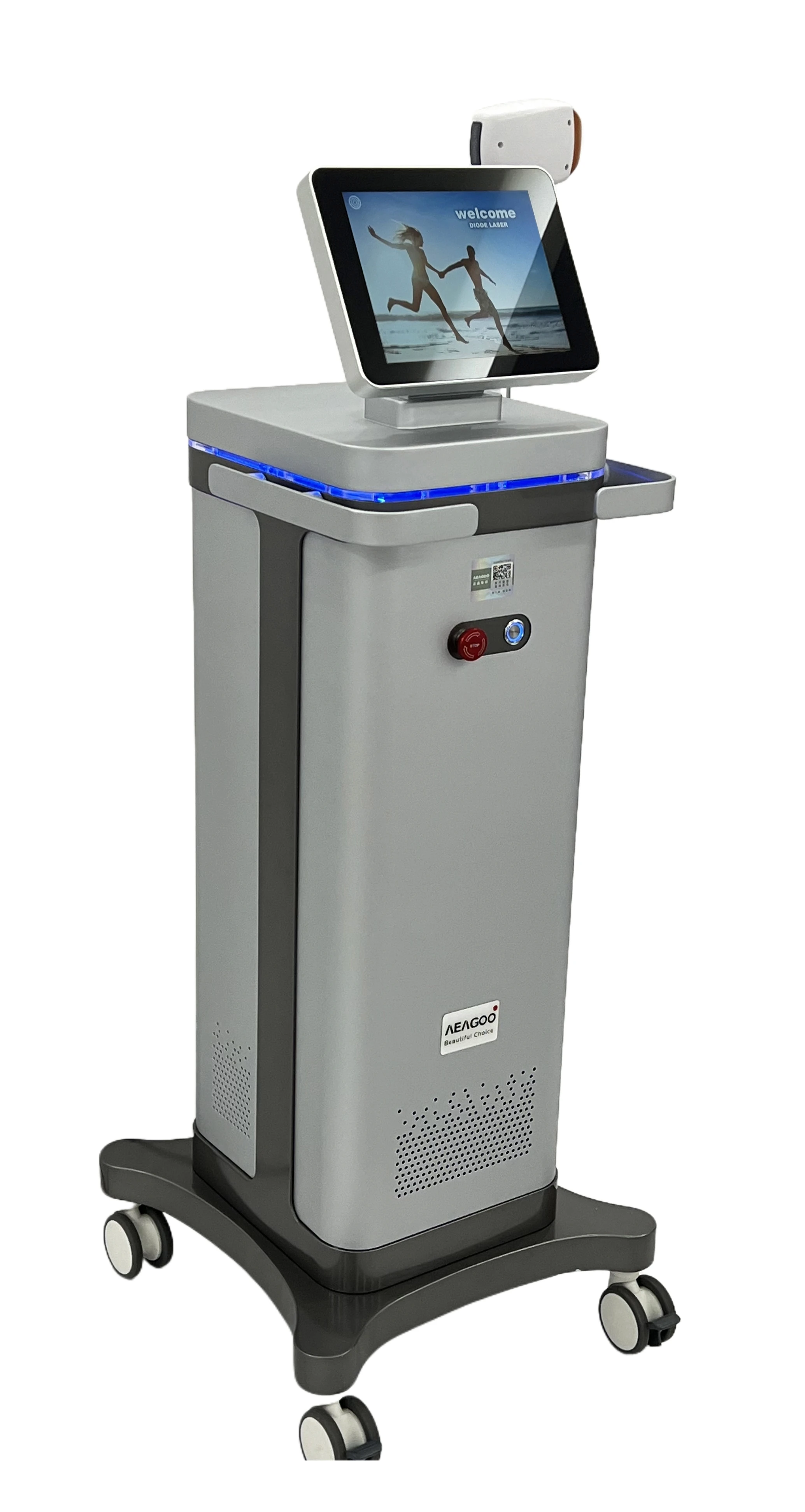 hottest selling ice platinums 755 808 1064 3 wavelength permanent 1064nm diode Laser hair removal machine price