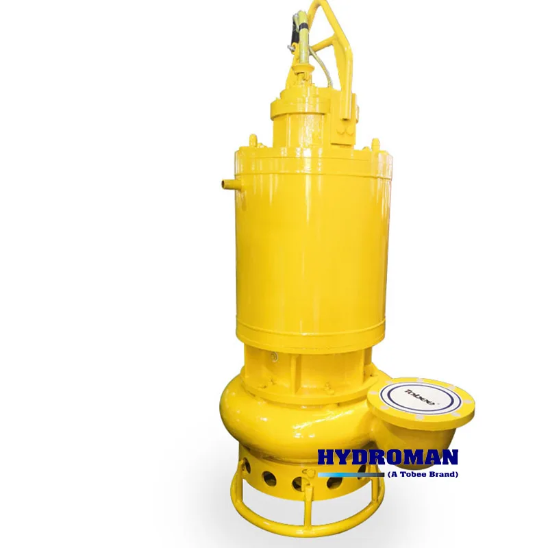 Hydroman Submersible Bentonite Slurry Pump with Agitator