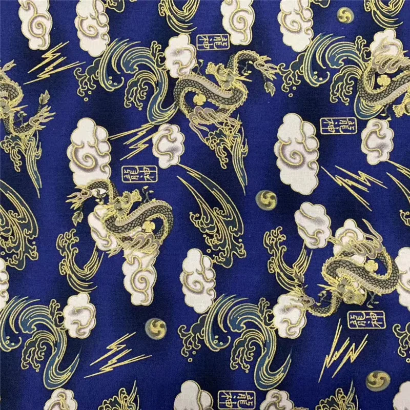 new design 16s 60*60 japanese fabric dragon japan prints 100% cotton