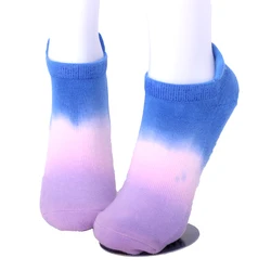 Custom Logo Anti Slip Yoga Socks Women Indoor Floor Grippy Tie Dye Grip Pilates Socks