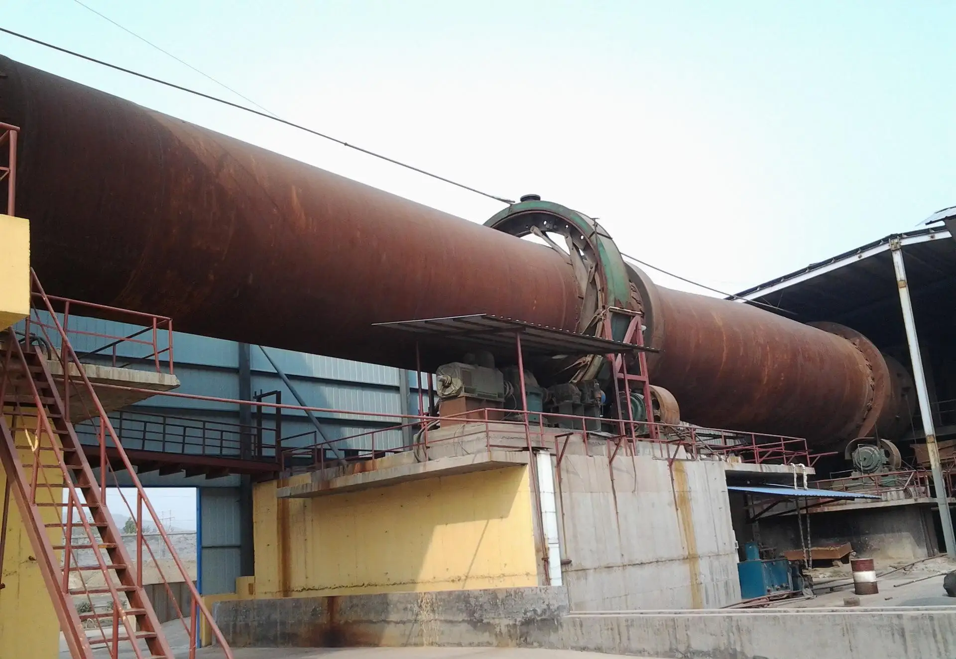 industrial rotary kiln limestone calcination furnace quick lime calcining kiln equipment factory