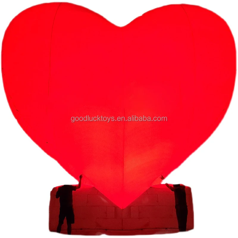 huge red heart