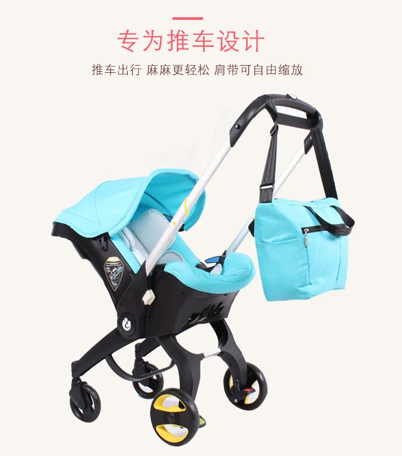2023 New Baby Diaper Mommy Bags  Extra Large Baby Diaper Travel Bag  set Mummy Tote Diaper Bag 4