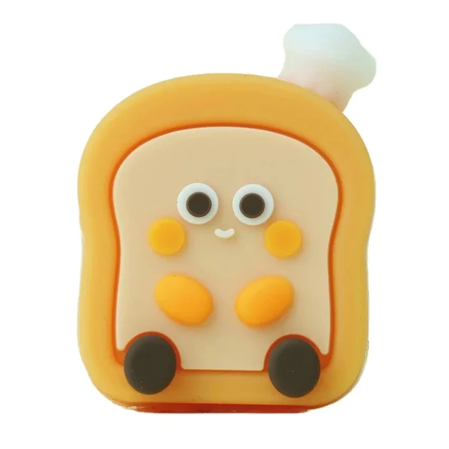 Toast pencil sharpener Lovely Handheld cute toast Shaped Pencil Sharpener For Kids School Supplies