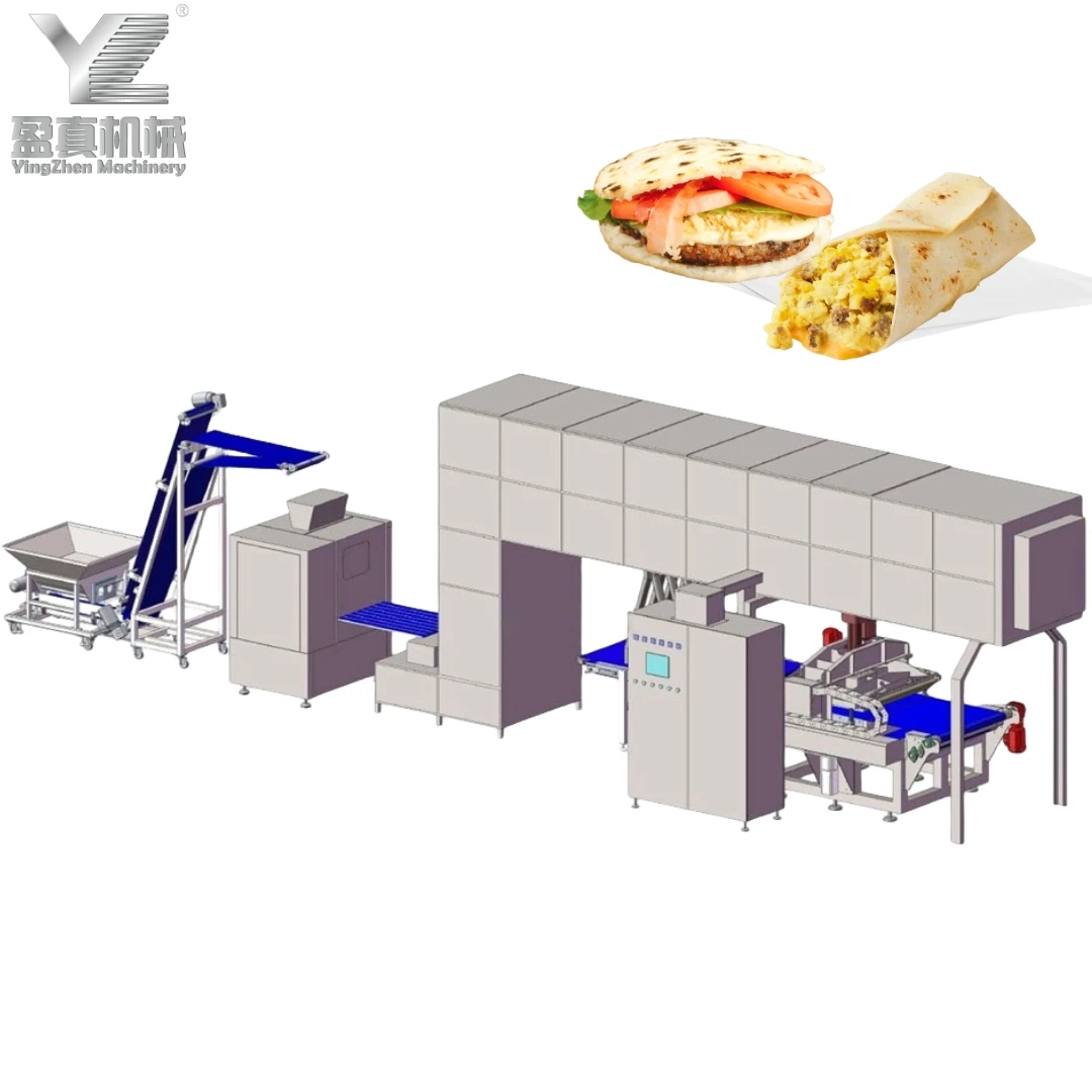 Ying Machinery Fermented Sourdough Tortillas Production Line Machine
