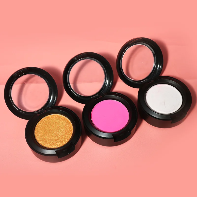 Single Color High pigmented Shimmer Eyeshadow Matte Pearl Cosmetic Private Label Eyeshadow Palette Organic Vegan Eyeshadow