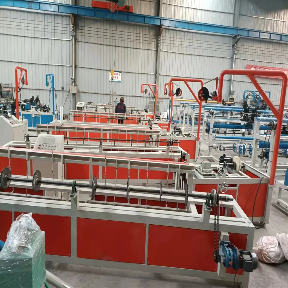 Горячая Распродажа автоматический ткацкий станок для забора из алмазной проволоки