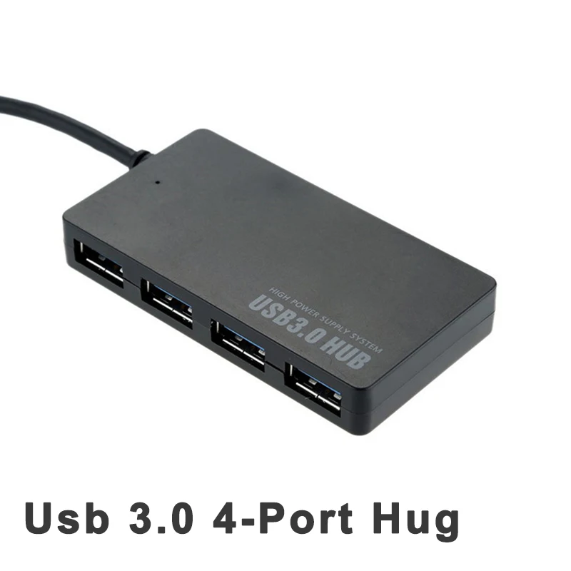 Высокоскоростной мини-концентратор с 4 портами Usb 3.0a на Type