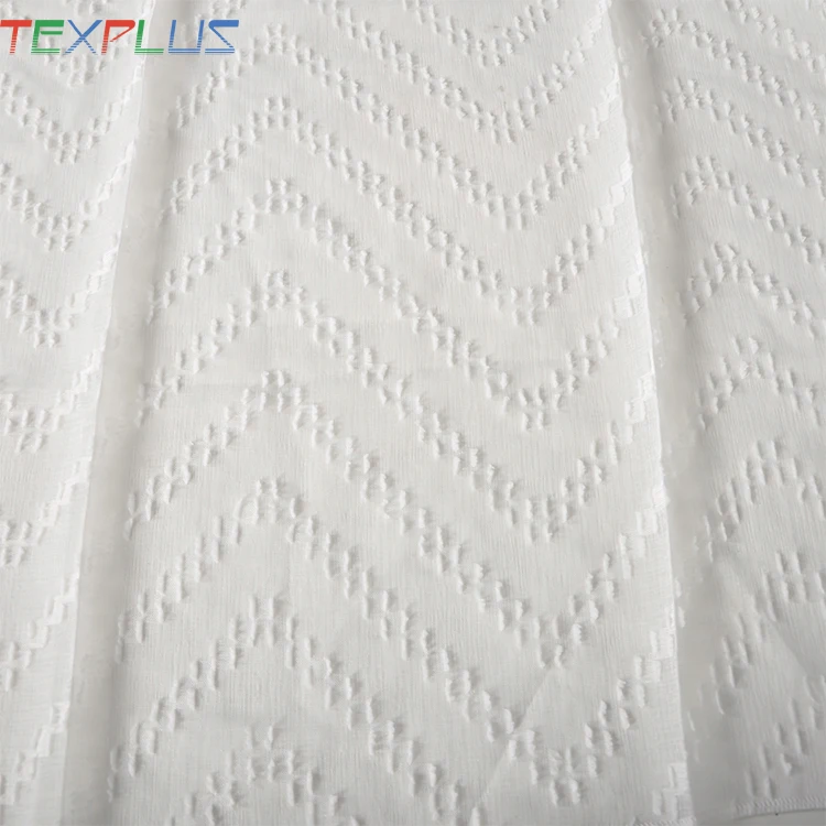 light jacquard sheer curtains