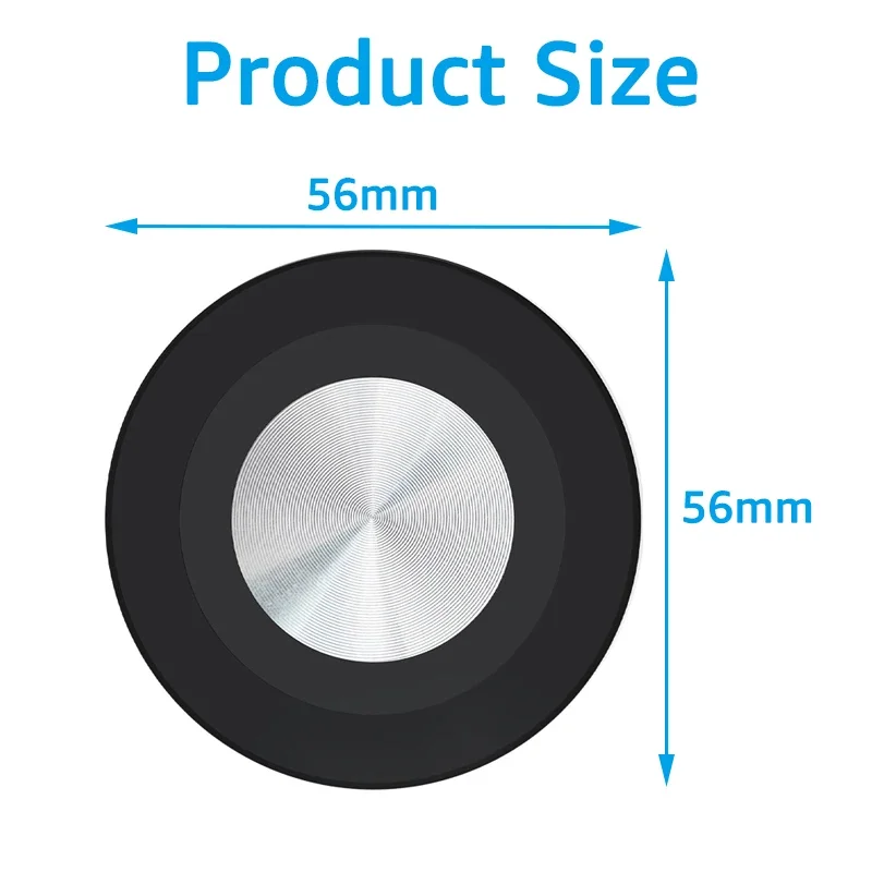 Magnetic Base Compatible with MagSafe for 17mm Ball Head Car Cellphone Stand Mount Magnet Car Phone Holder Accessories