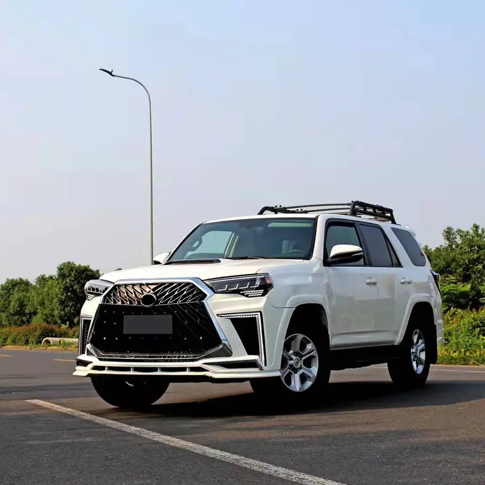 Hot Sell Body Kit For Toyota 4runner 2010-2019 Change To Lexus Gx Style Include Front And Rear Bumper Assembly Headlight Grille