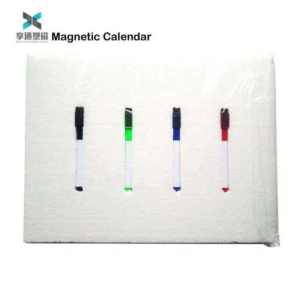 Custom Dry Erase Wall Calendar Weekly Planner Clear Magnetic Calendar For Fridge