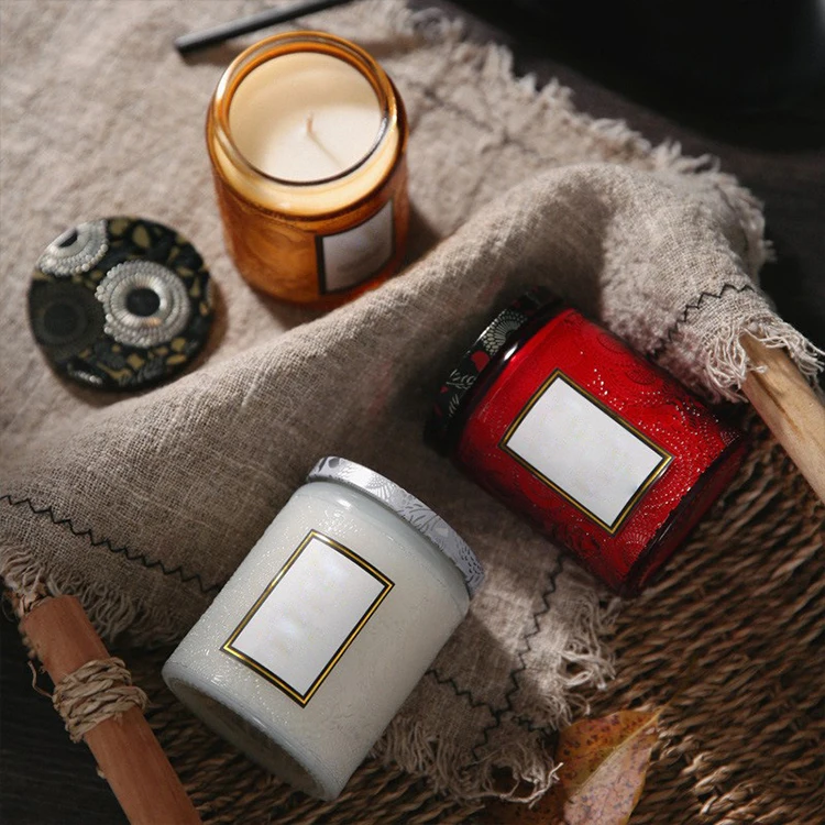 Top Quality Professional Personalized Private Label organic soya scented soy wax Candle In Glass Jar