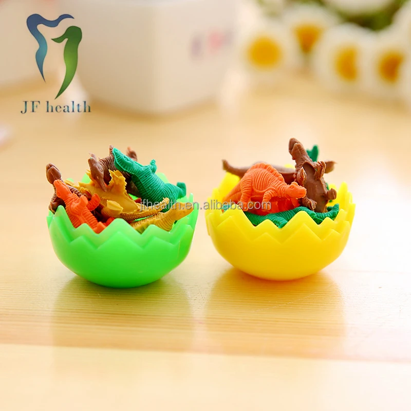 wholesale children student stationery creative cartoon mini dinosaur egg eraser