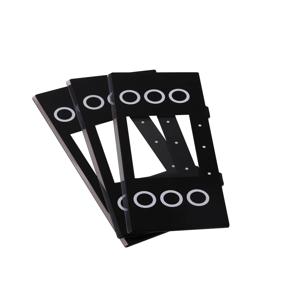 Custom electronics translucence acrylic front panel