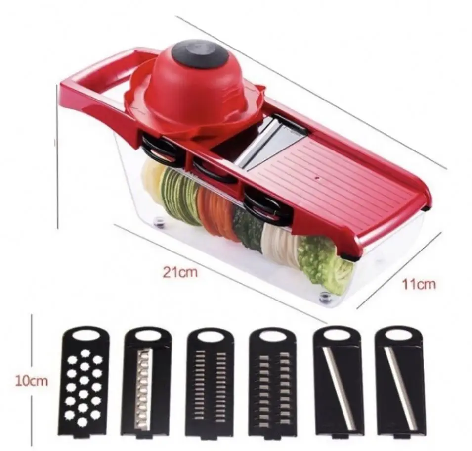 Factory Wholesale Discount Manual Hot Selling Stainless Steel Multi-functional Shredder Vegetable Slicer Vegetable Cutter