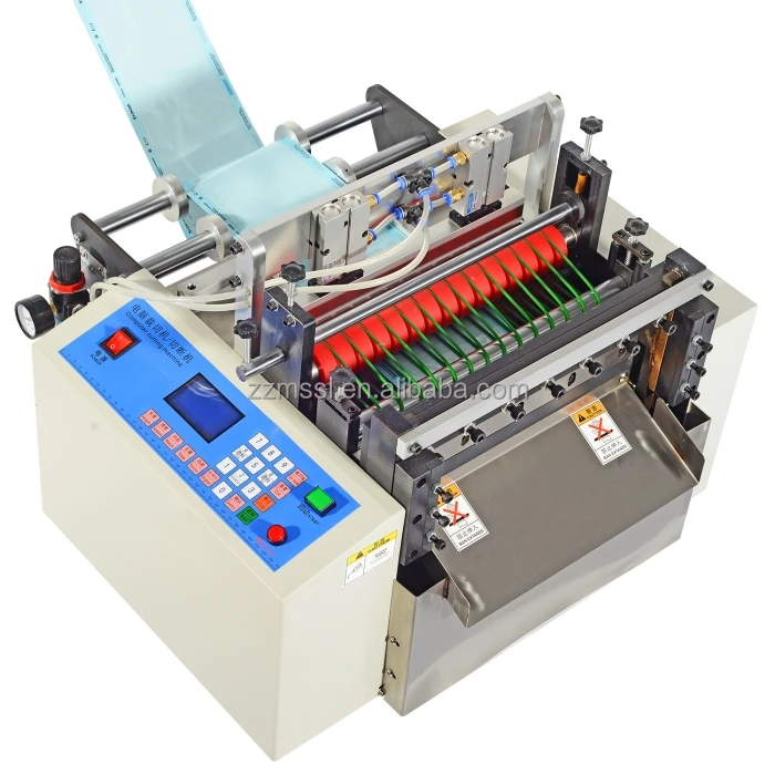 High Efficiency Plastic Bag Machines Auto Electrostatic Bag Heat Sealing Cold Cutting Bag Making Machine