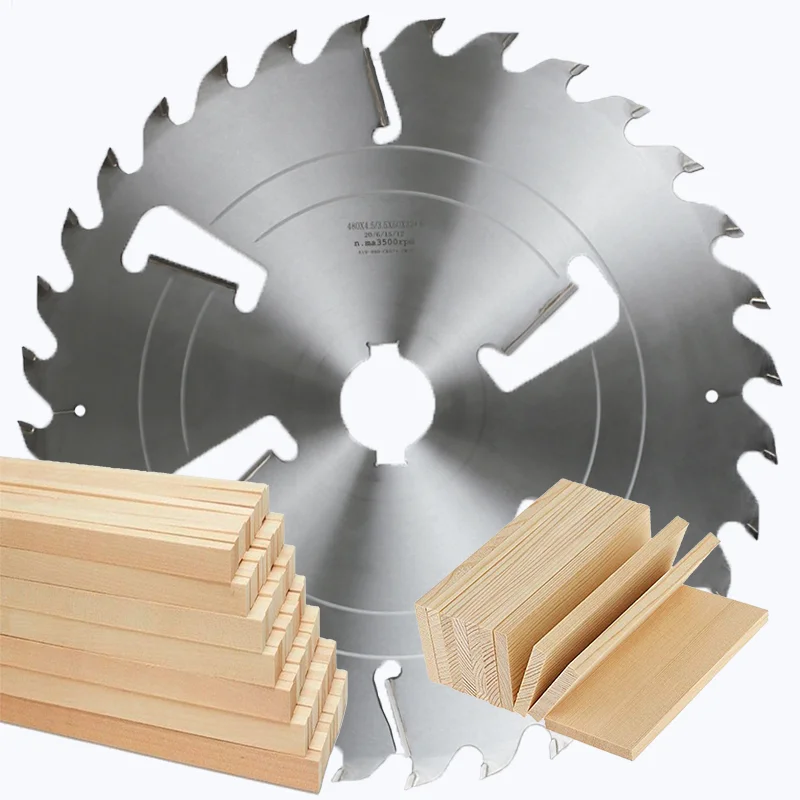 Circular Saw Blade For Wood Multi Rip Saw Blade With Rakers with Chromium