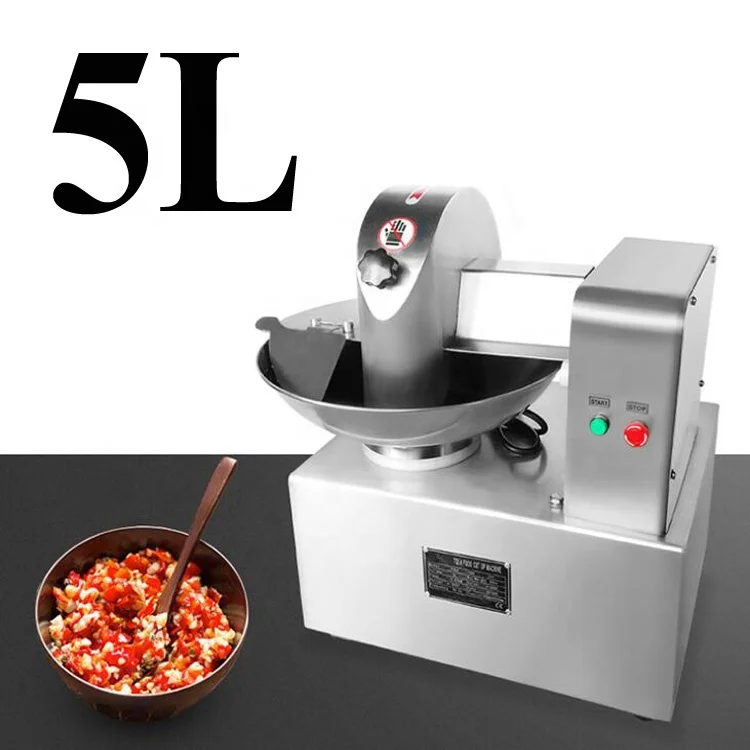 Коммерческий маленький настольный резак для мяса овощей фруктов лука 5