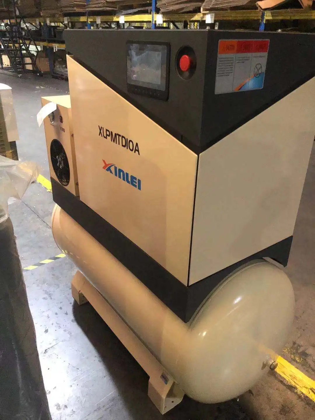 XINLEI  Professional General Industrial Equipment ALL IN ONE Rotary Screw Air Compressor