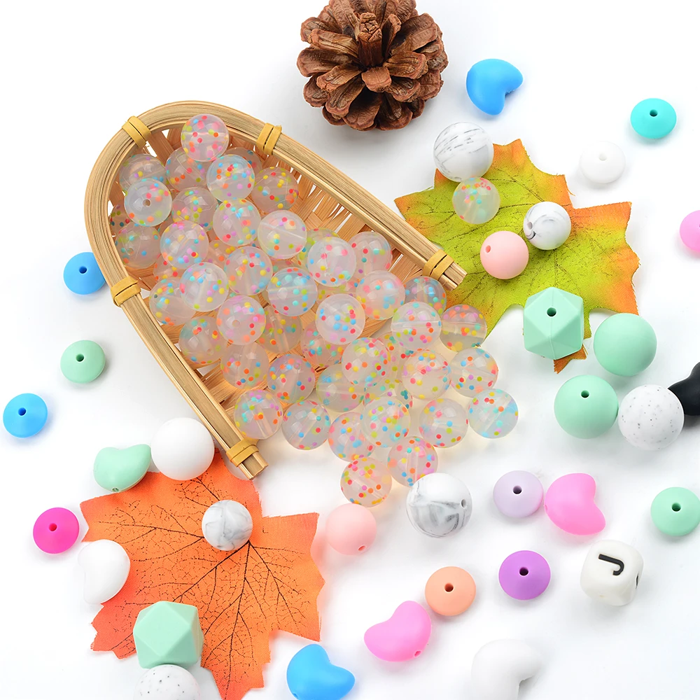 Снежинки в форме бисфенола, без пищевого класса, мягкие силиконовые бусины для прорезывания зубов