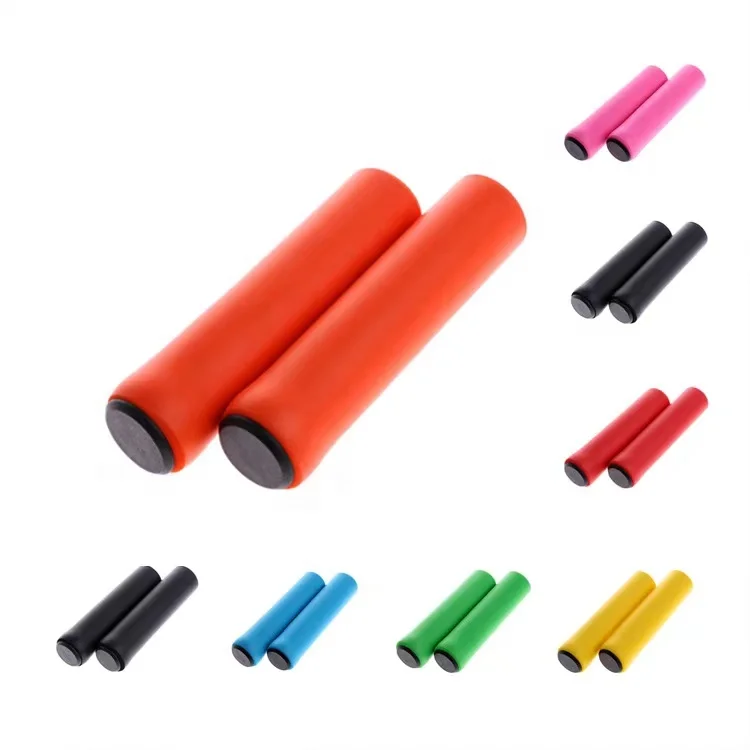 New Silicone Mountain Bike Bicycle Handlebar Grips Rubber Tube Rubber Sleeve for Bike or Motorcycle or Fitness Equipment