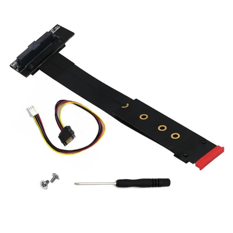  NVMe NGFF M.2 М-ключ для U.2 SFF-8639 адаптера Удлинительный кабель NVME SSD жесткий