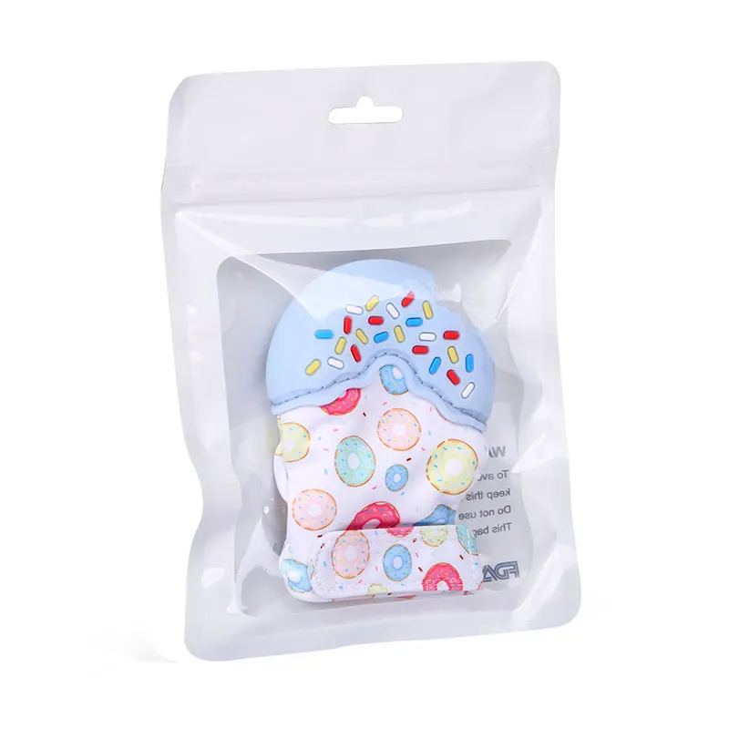 
Donut BPA Free Soothing Teething Mitten For Baby 