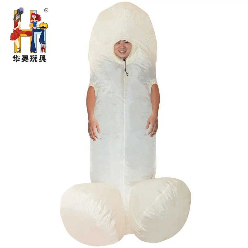 Забавный мужской надувной костюм HUAYU для мальчишника, надувные костюмы для косплея, надувные взрослые Размеры