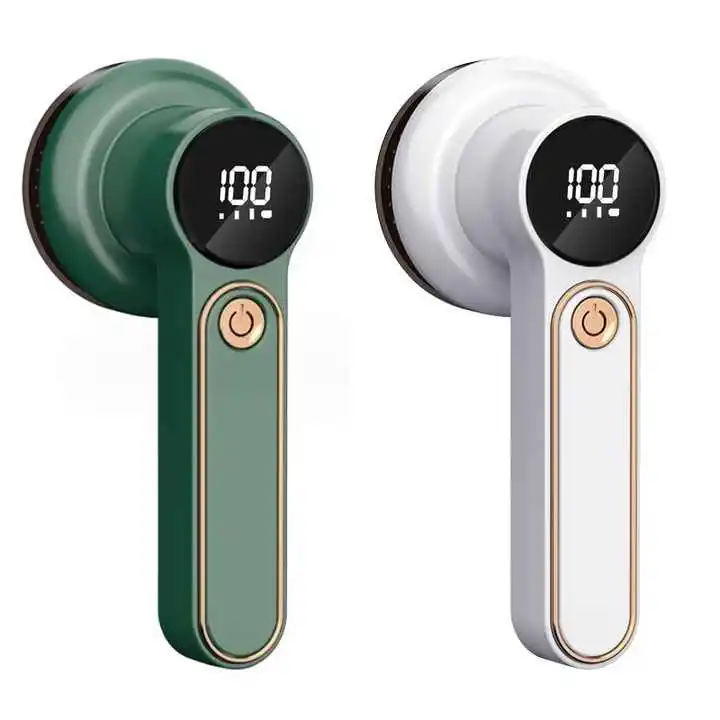 Electric Lint Remover Clothes Rechargeable Portable Fuzz Shaver Sweater Carpet Pill Mini Lint Trimmer screen Smart Fabric Shaver