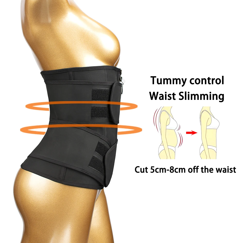 Hot Sale Low Price Neoprene Unisex Hourglass Sauna Corset Body Shaper Belt Loose Weight Waist Trimmer Cincher