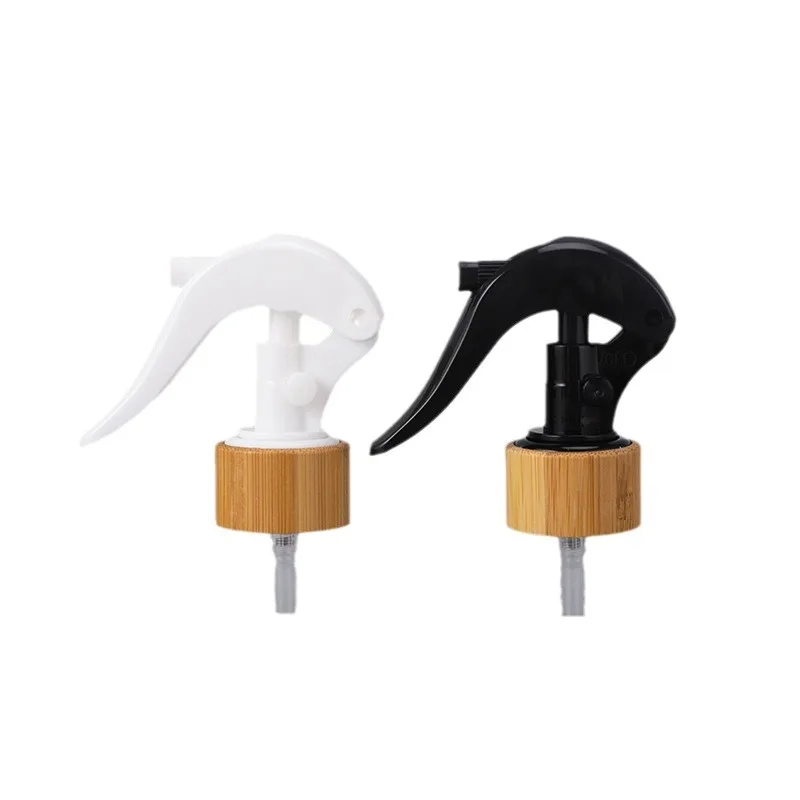 20/410 24/410 28/410 Plastic Hand Hold Sprayer Plastic PP Trigger Sprayer with Bamboo Cover