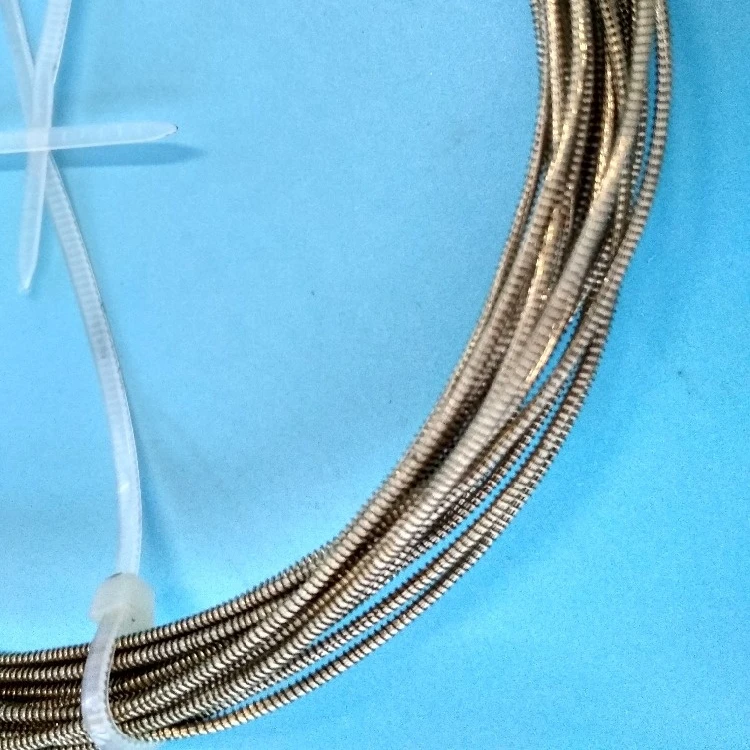 cutting wire for rook wool, calcium silicat, flexible foam etc.