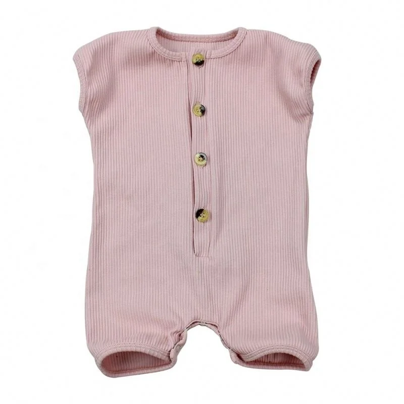 
Manufactory Custom Direct 100% Cotton Newborn Open Back Baby Rompers Baby Girl 