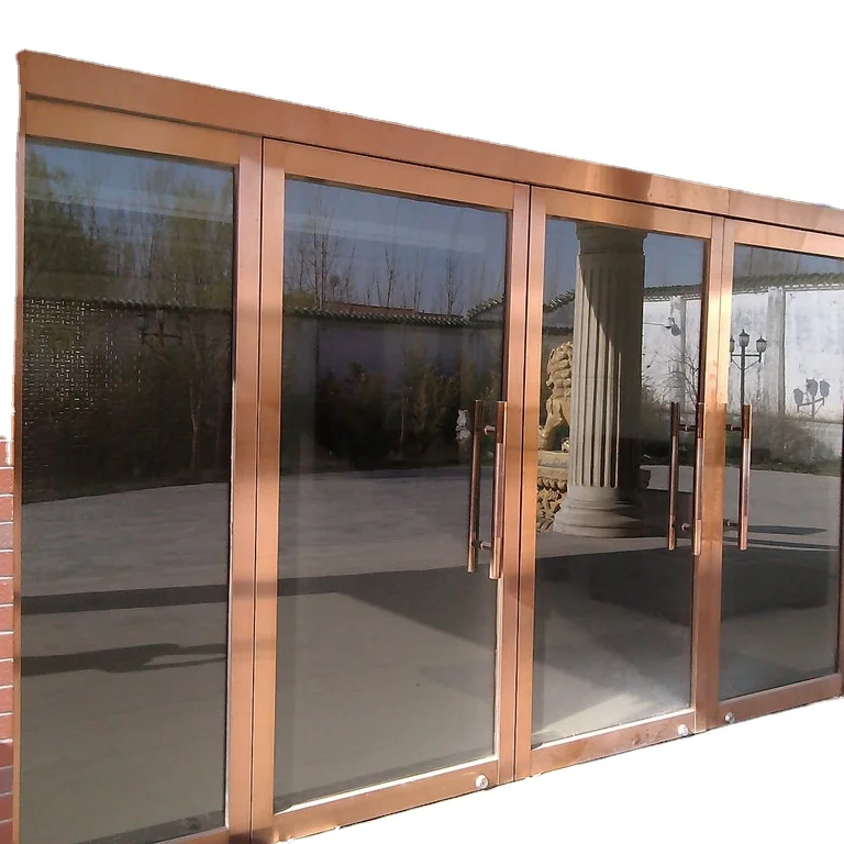 Blue Bronze Brown Green Grey Colored Reflective Building Glass