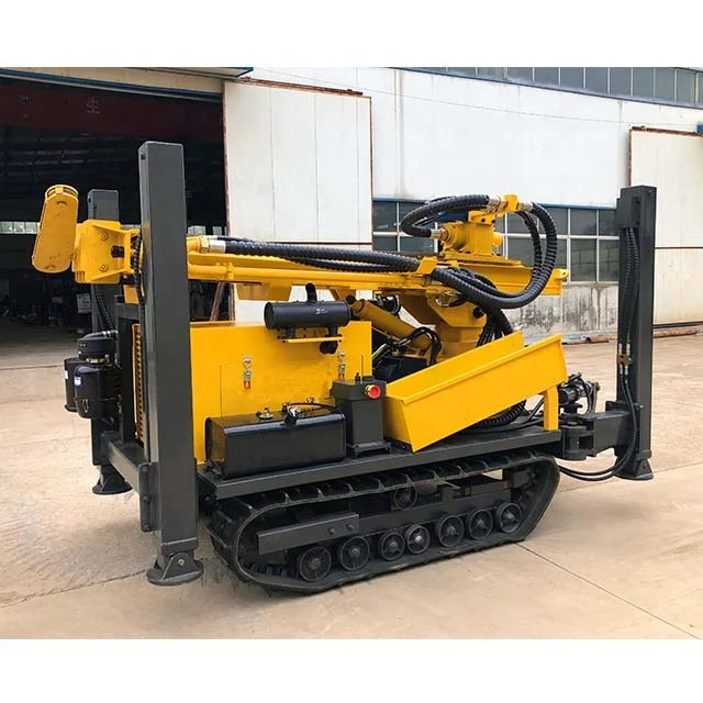 water drilling machine 180m KW180 Water Rig Drill 180m DTH Borehole 115-202mm drilling rig for sale