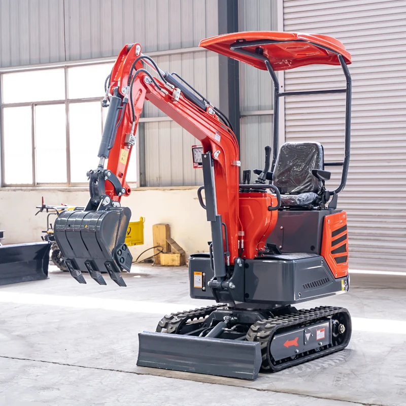 FREE SHIPPING Mini Excavator 3.5 Ton Farm Excavators Kubota Engine 1.8 Ton 2 Ton Small Excavators Machine Prices