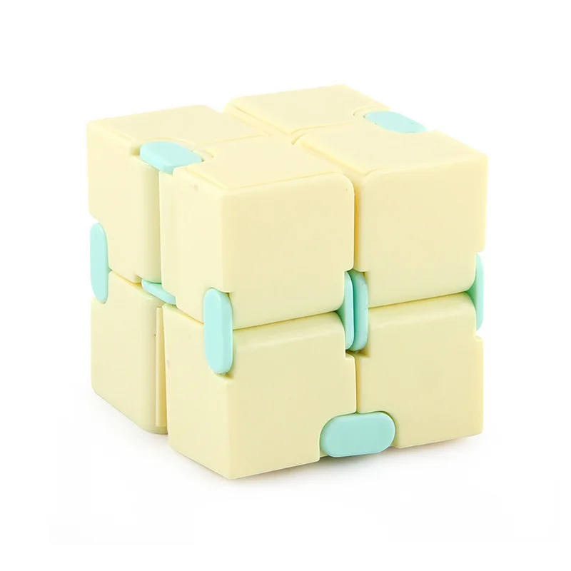 Juguetes Brinquedos Factory Wholesale Anti-Stress Educational  Fidget Toys Infinity Magic Cube Rotating Fingertip Fidget Cube