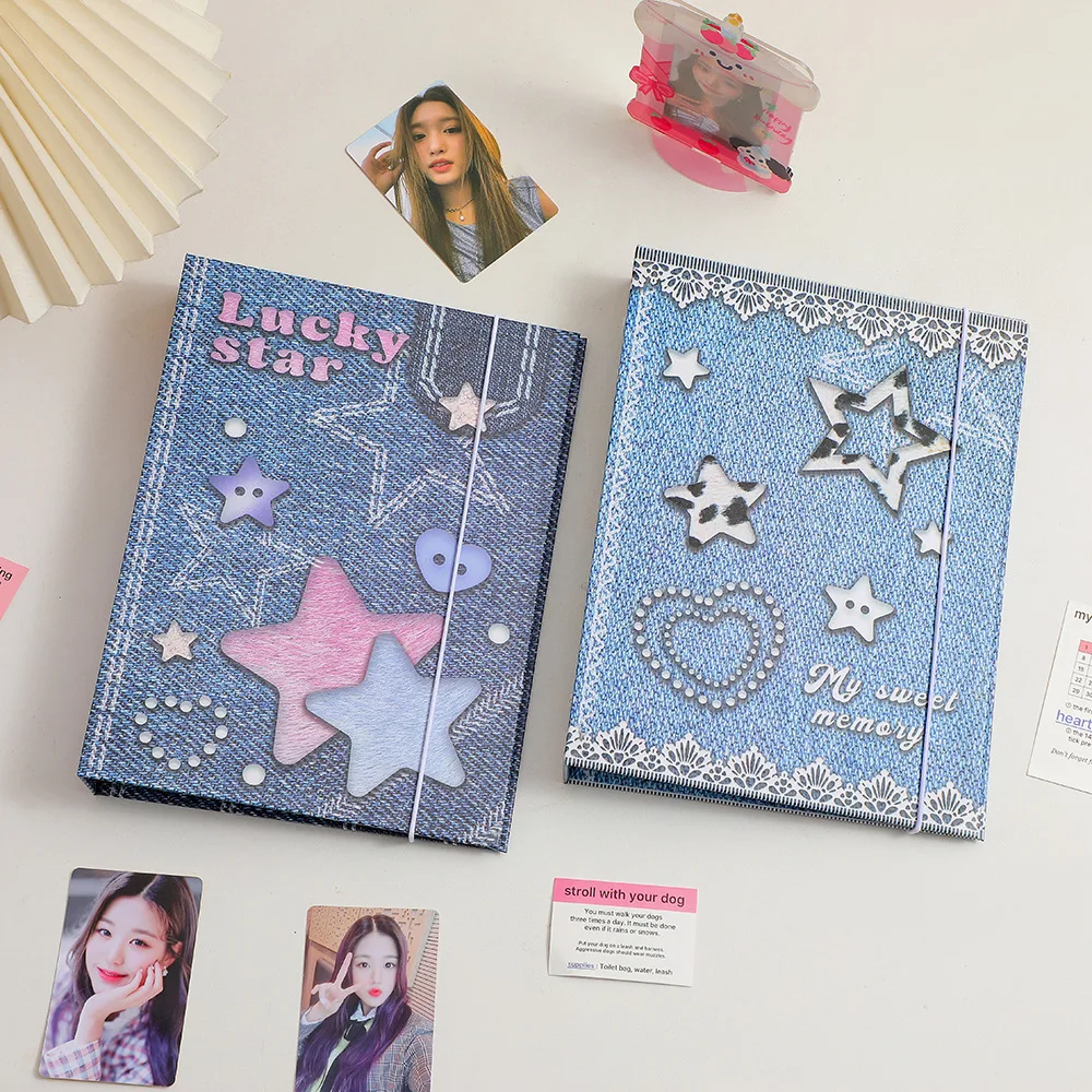 Wholesale custom Kpop A5 storage photo card holder loose-leaf album photocard holder book for gift
