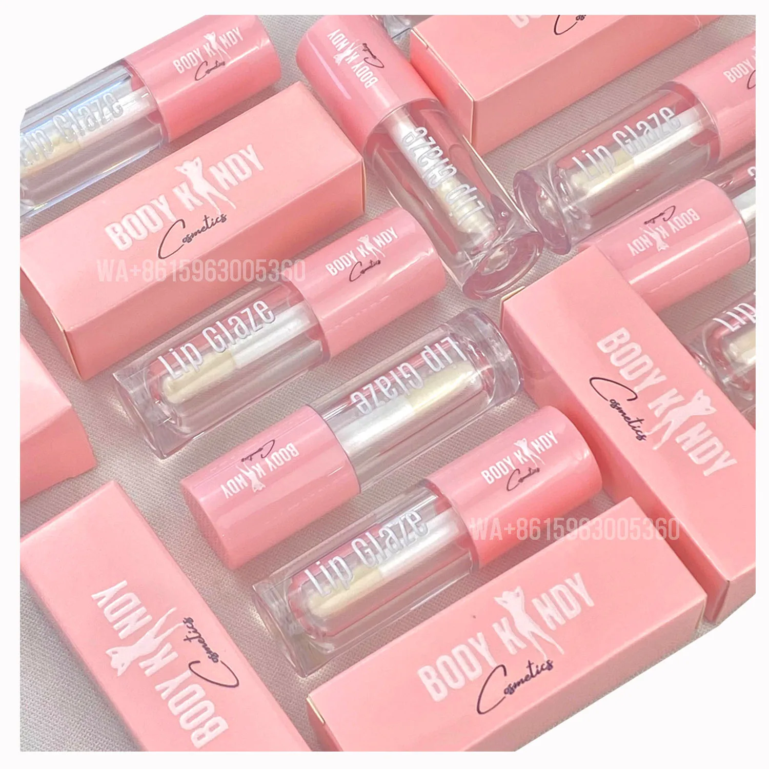 Round Lip gloss Tubes Packaging Empty 6ml empty lipgloss tubes lipgloss containers lipgloss tubes custom logo