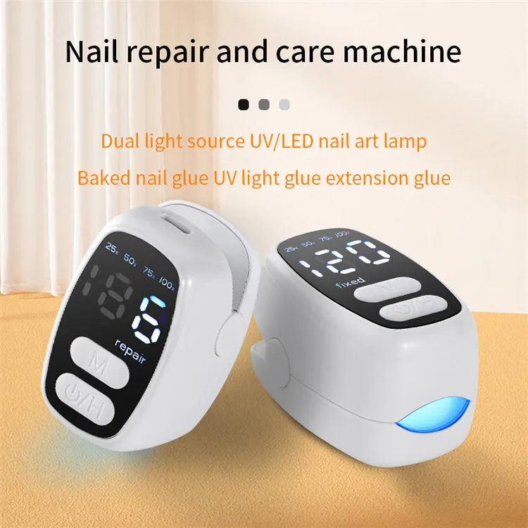 Home DIY Rechargeable Nail Fast Drying Gel Polish UV LED Nail Lamp Portable Mini UV Light for Gel Nails