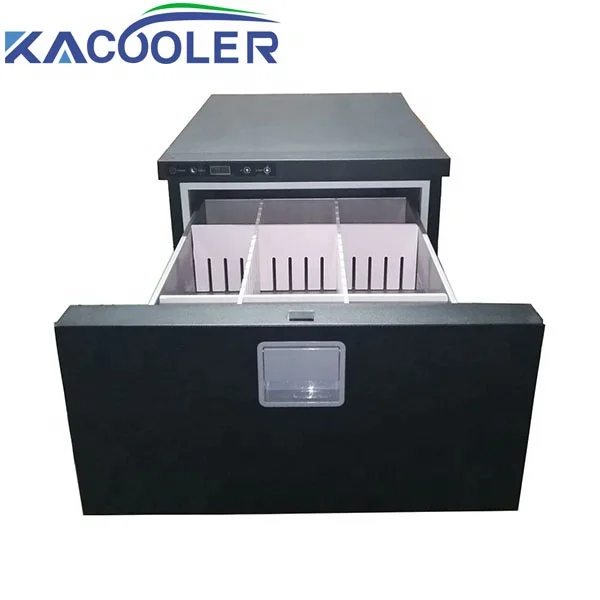 KACOOLER Mini Freezer DC Compressor 2V/24V Drawer Fridge