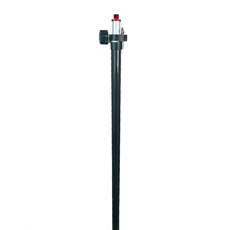 2.2m Universal Carbon Fiber Survey Pole RTK GPS Pole for Surveying Equipment