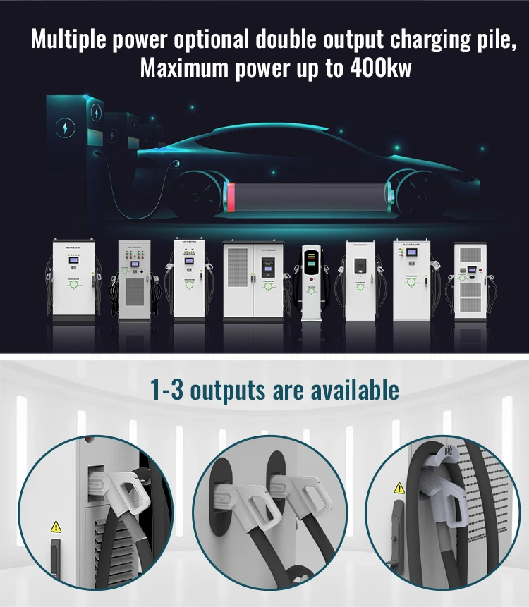 EV Charger DC Electric Car Charging Station Fast Charging Pile