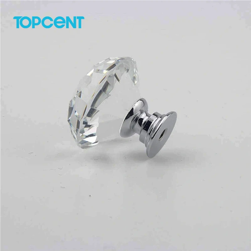 Хрустальные дверные ручки Topcent алмазная ручка для ящика шкафа