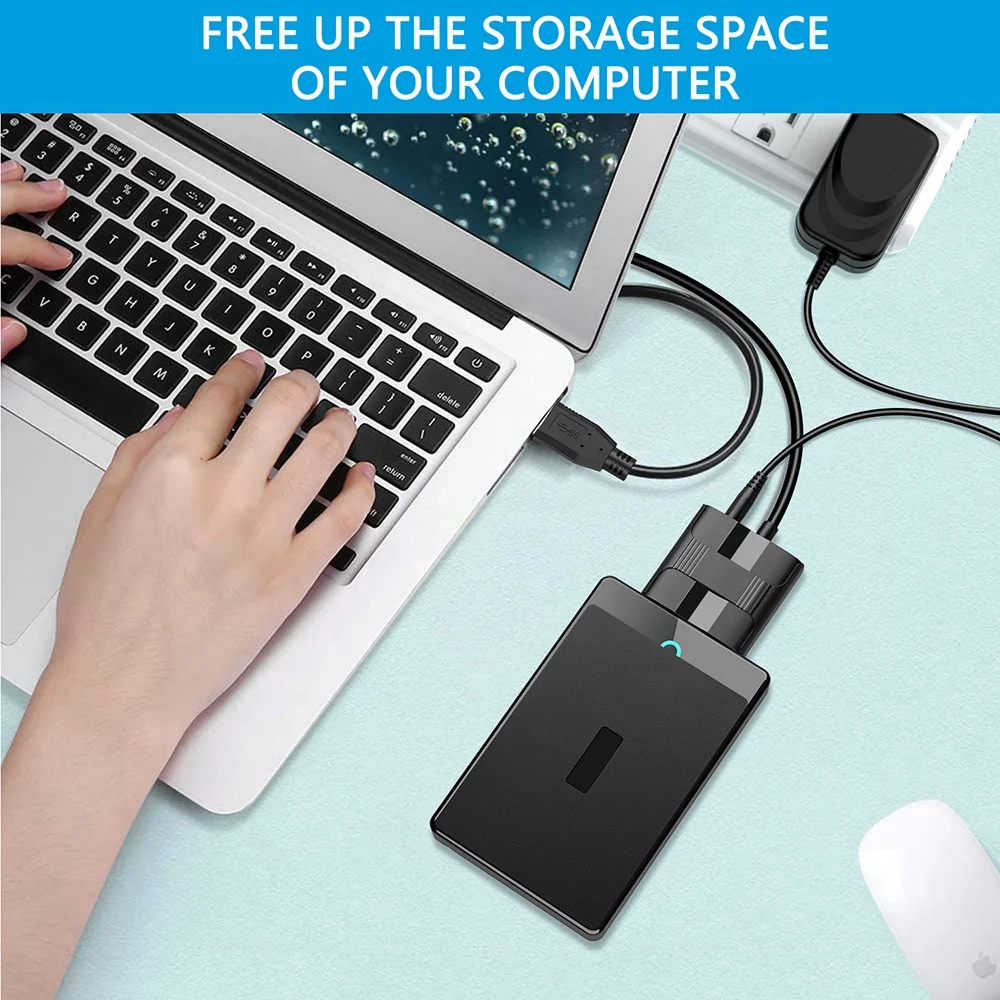  Кабель-переходник ZENBEL USB 3 0 на Sata кабель-конвертер USB3.0 для жестких дисков Samsung Seagate WD 2 5 HDD