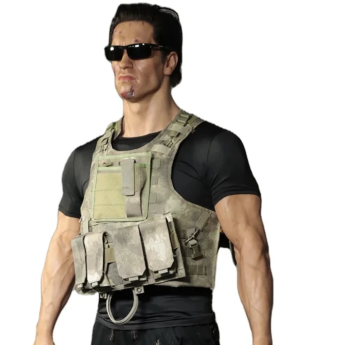 Famous Life Size The Terminator Celebrity Wax Figure For Sale