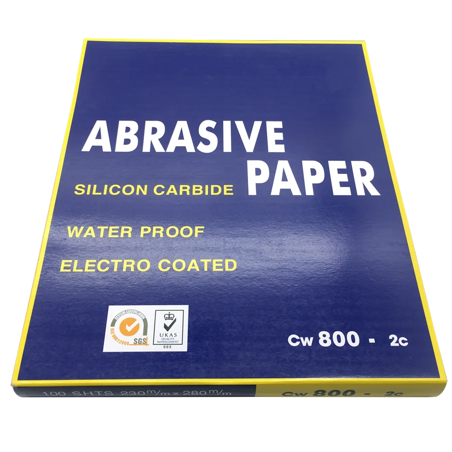 Hot sell 230x280mm emery paper sand paper for 100% silicon carbide Waterproof Sanding Paper